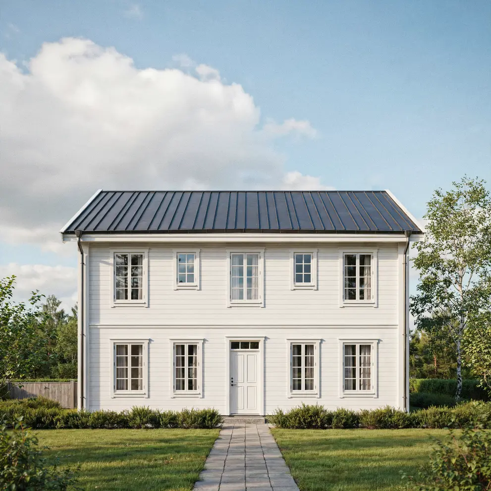 mala om huset villa eller fasaden i haninge sodra stockholm